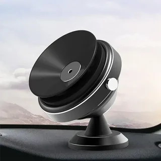 Top Selling Portable Mini Vacuum Suction Cup 360 Degrees Magnetic Aluminum Alloy Car Phone Stand Holder for Car