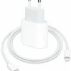 20W PD USB-C Adapter for iPhone 16–11 | Fast Type-C Charger C to C Cable Compatible
