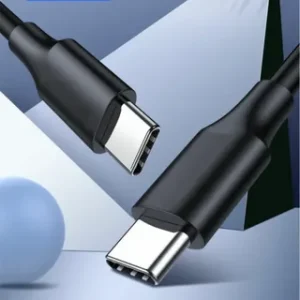 Type C to Type C 3A Fast Charging USB Data Cable PD Male to Male
