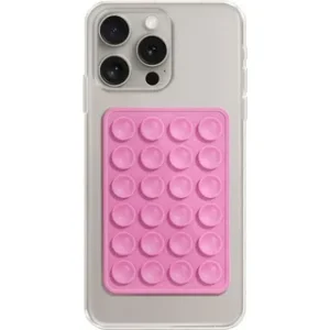 Silicone Sticky Phone Grip & Suction Mount Holder for iPhone Android – Hands-Free Selfie & Video Stand