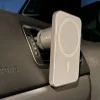 MagSafe Car Phone Holder with Strong Suction & 360° Adjustable Mount – Compatible with iPhone 12–17 Pro Max (Carbon Fiber)