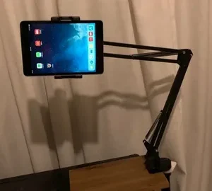 Adjustable Lazy Arm Phone & Tablet Holder – Flexible Desk & Bed Mount Stand**